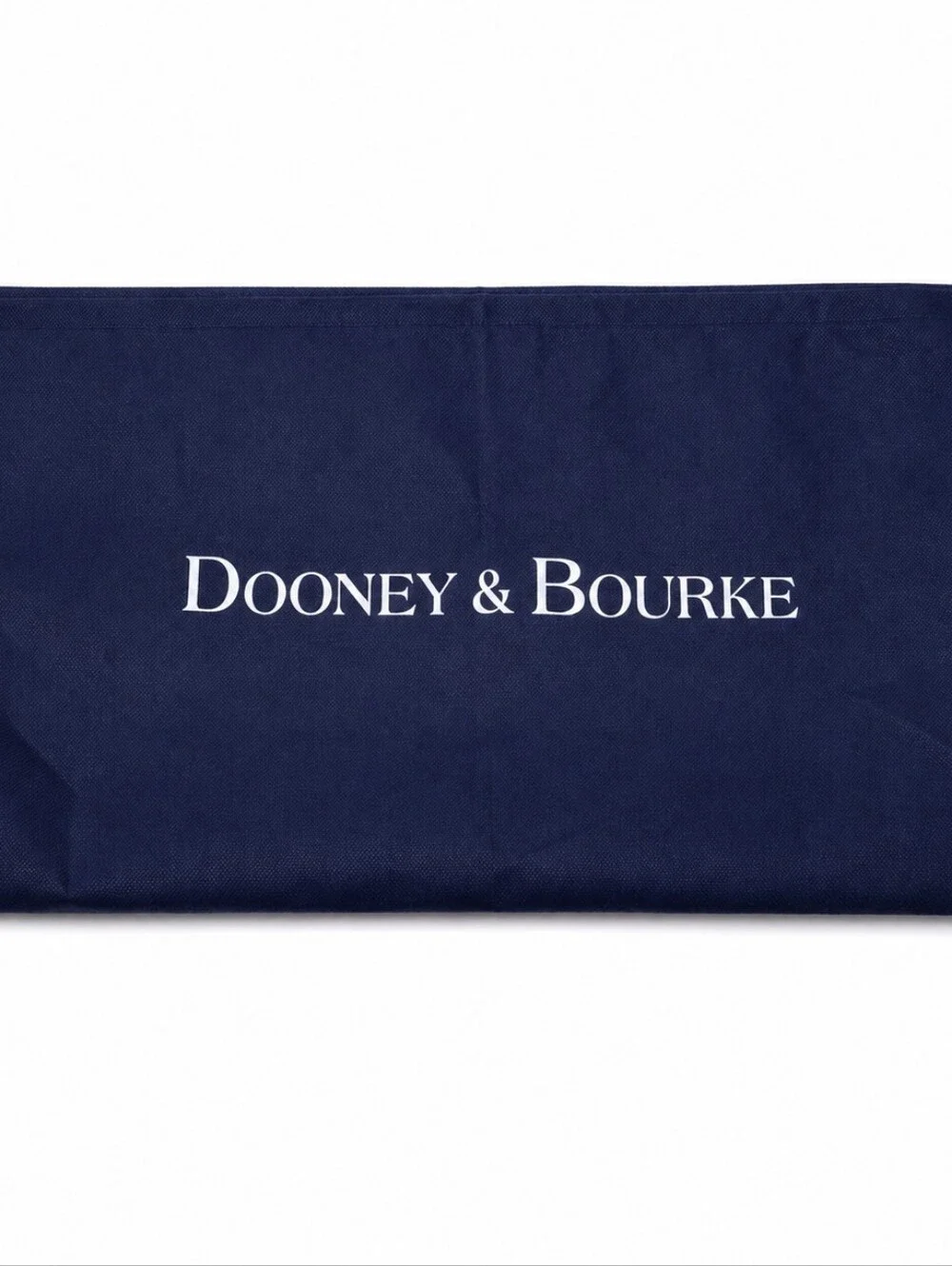 Dooney Bourke Large Brenna Pebble Leather Satchel Smoke Gray Zip Pouch Dust Bag - Picture 13 of 14